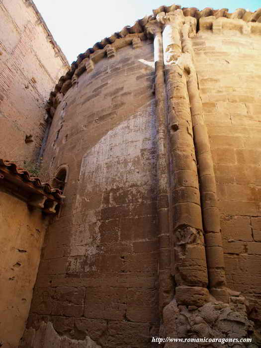 Detalle del ábside